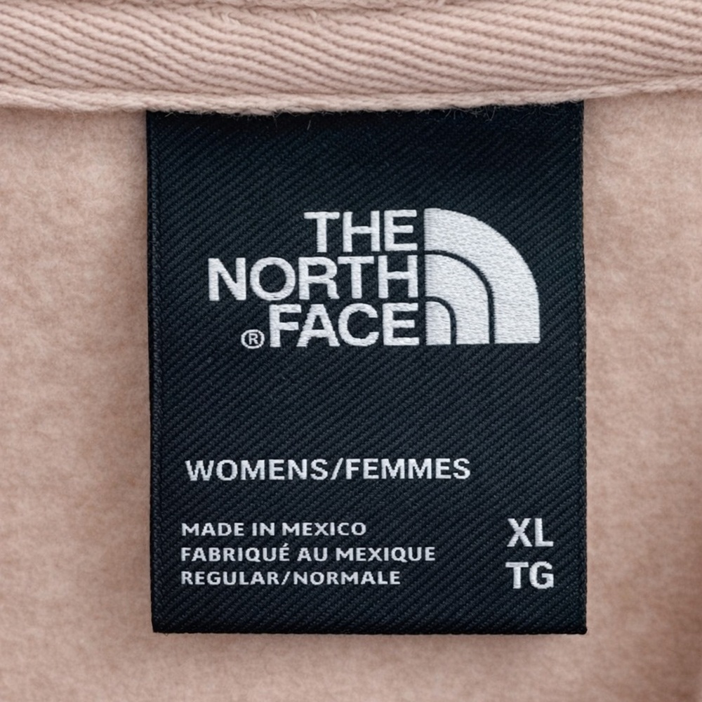 The North Face Women’s Pale Pink Pullover Hoodie XL - Picture 3 of 4